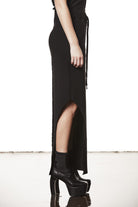 W SK 9526 WOMAN SKIRT BLACK THOM KROM