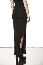 W SK 9526 WOMAN SKIRT BLACK THOM KROM