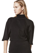 W TS 57526 WOMAN SKIRT BLACK THOM KROM