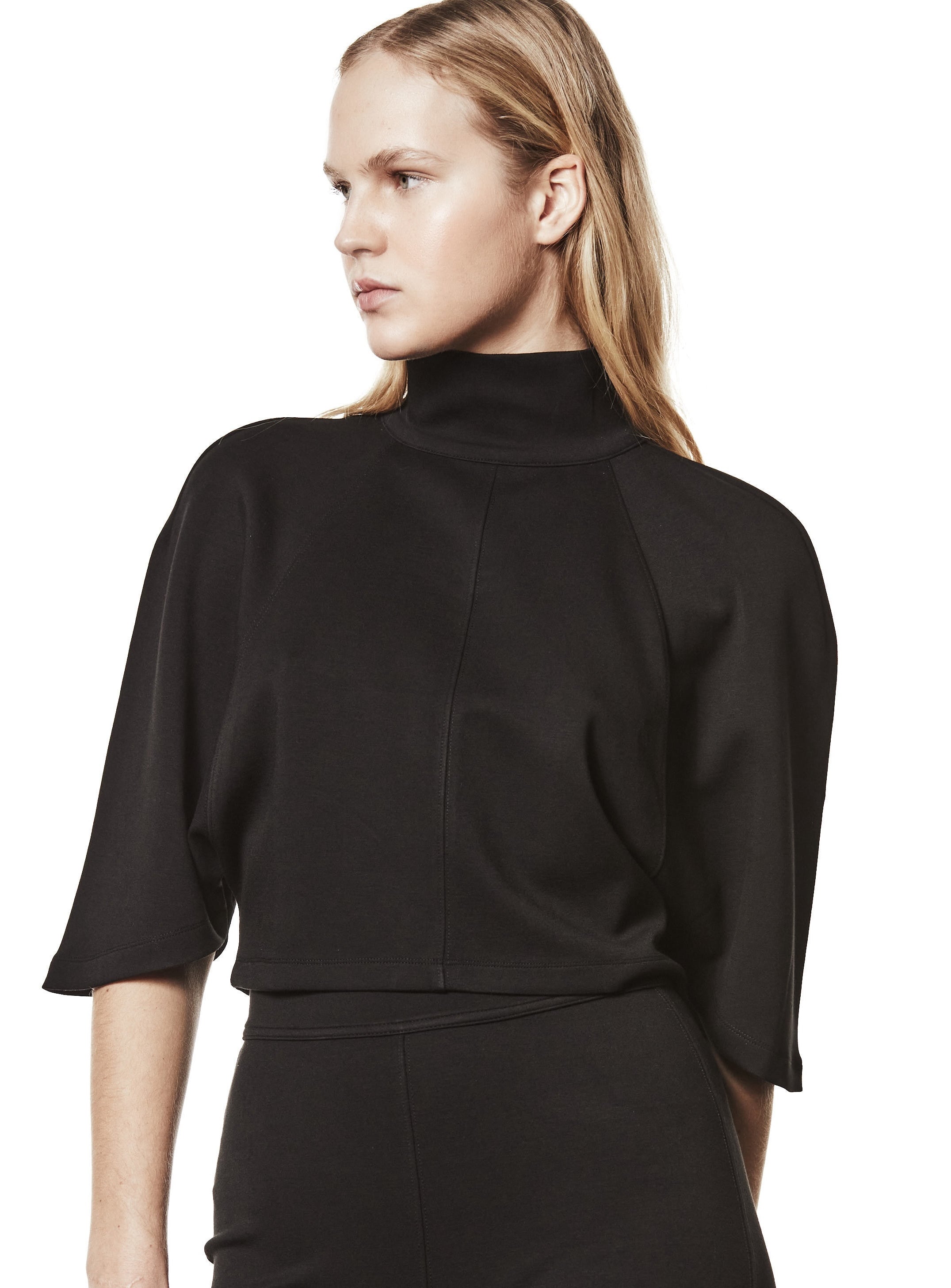 W TS 57526 WOMAN SKIRT BLACK THOM KROM