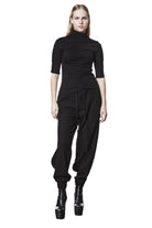 W TS 58226 TOP WOMEN BLACK THOM KROM