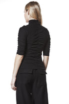 W TS 58226 TOP WOMEN BLACK THOM KROM