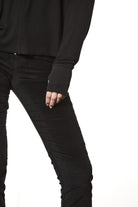 W TS 60226 TOP WOMEN BLACK THOM KROM