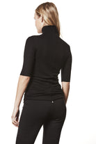 W TS 60326 TOP WOMEN BLACK THOM KROM