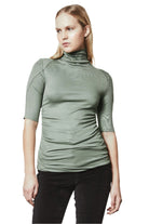 W TS 60326 TOP WOMEN DAY GREEN TEPHRA