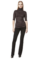 W TS 60326 TOP WOMEN NIGHT BROWN THOM KROM