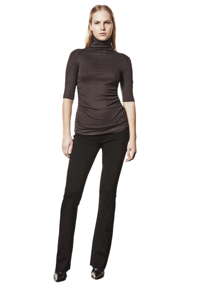 W TS 60326 TOP WOMEN NIGHT BROWN THOM KROM