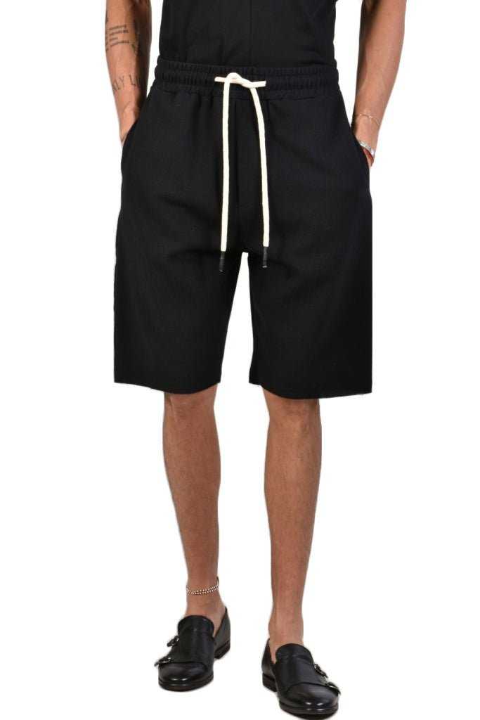 ZX005923 BLACK Comfort fit short 94 Bermudas XAGON MAN TEPHRA