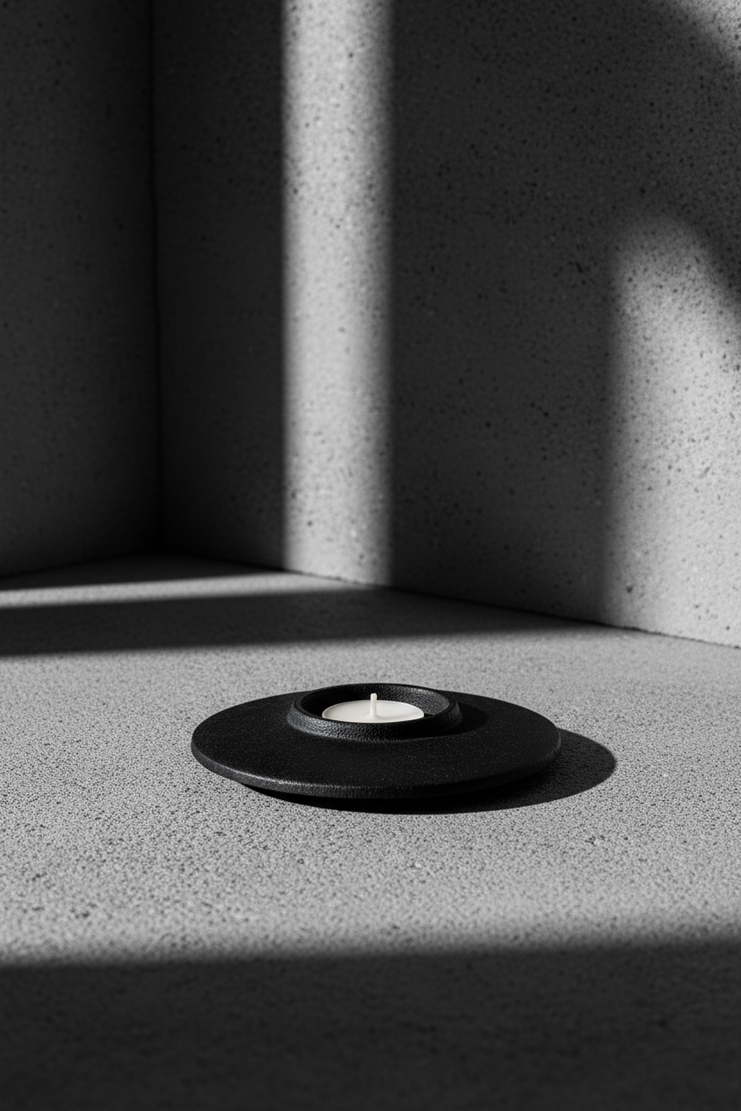 Black cast iron holder 2