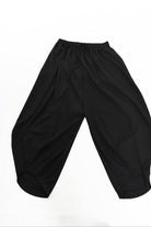 4M W5164 TROUSER Over Fluid UNISEX U Black LA HAINE INSIDE US
