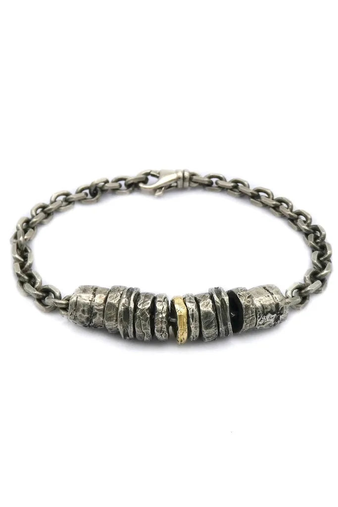 BRACELET DISKS UNISEX ENRY MARS