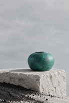 Pumice block with a pale sky