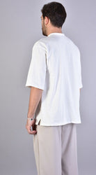 A32ZX97LA23 WHITE Over Cotton T-Shirt - TEPHRA