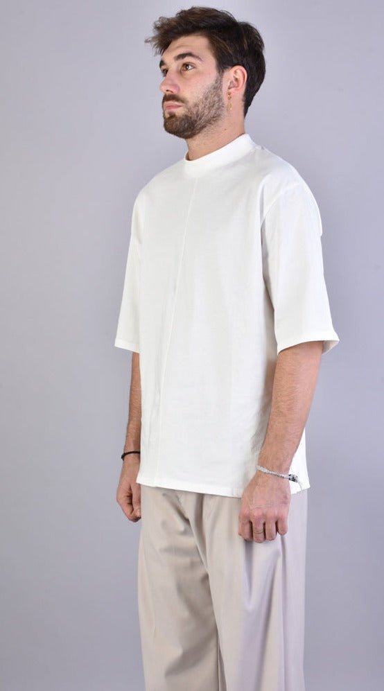 A32ZX97LA23 WHITE Over Cotton T-Shirt - TEPHRA