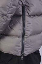 A33P LM03223 Jacket - Fango Down Nylon 360gr Faux Fur Lined Detachable Scarf Italian Men's