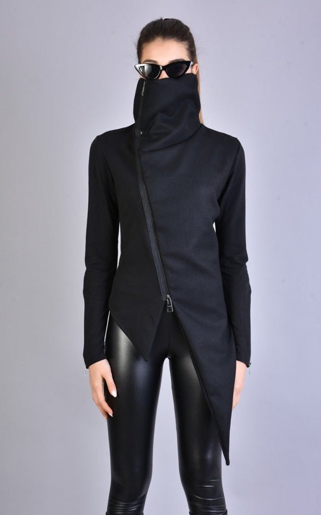 A34M LW62223 Black Cloth & stretch fleece asymmetric skinny jacket









Indulge in avant-garde allure with our Cloth &amp; Stretch Fleece Asymmetric Skinny Jacket—an embodiment of distinctive elegance and contemporary chic.
ThiCoats & JacketsLA HAINE INSIDE USTEPHRAA34M LW62223 Black Cloth & stretch fleece asymmetric skinny jacket