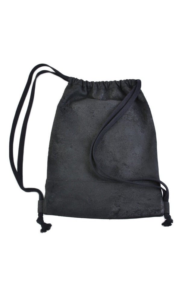 A34O LW76024 Black Leather Bag - TEPHRA