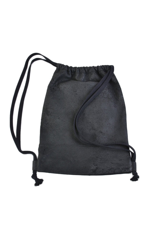 A34O LW76024D Black Leather Bag - TEPHRA