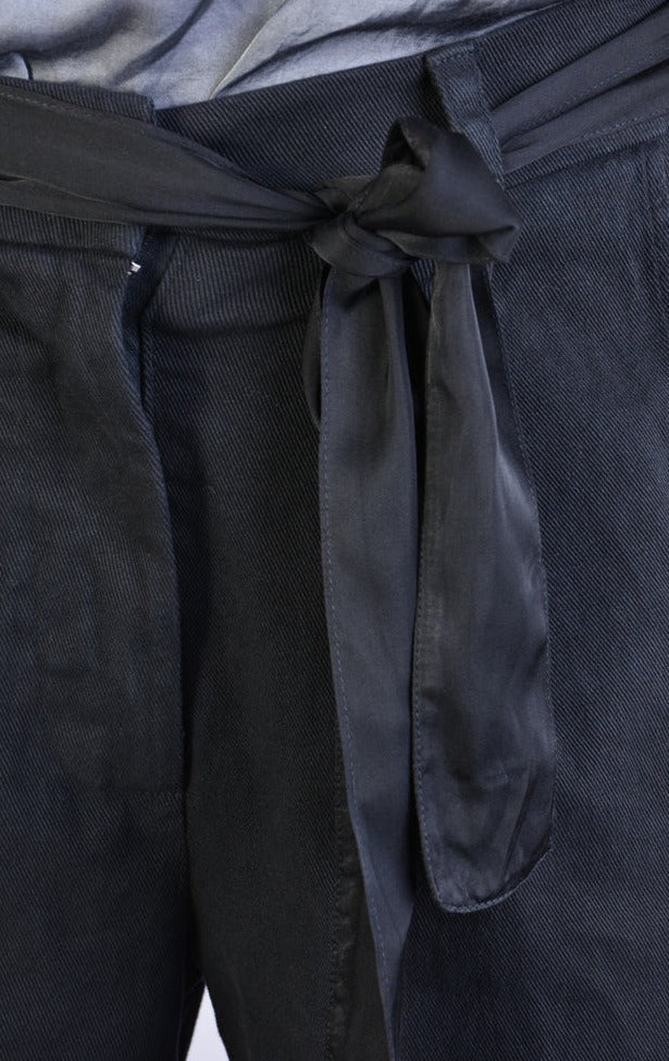A39B SM163 BLACK Pants Woman - TEPHRA