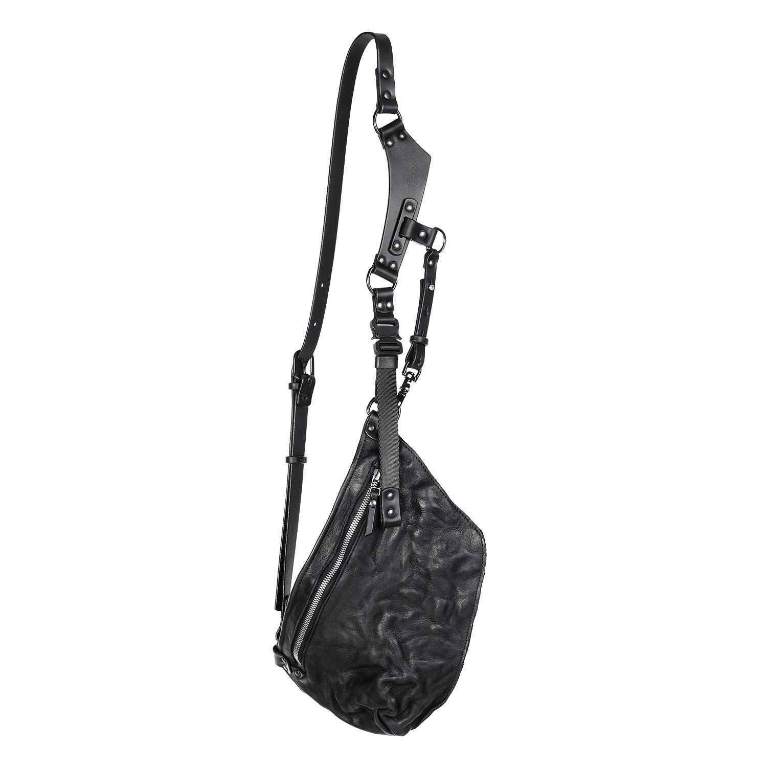 A3TEPHRA 223BLACKElevate your style with our sleek and sophisticated Black Crossbody Bag. Handcrafted with care and attention to detail in France, this bag features a zipped main cloAccessori UnisexLA HAINE INSIDE USTEPHRAA3TEPHRA 223BLACK
