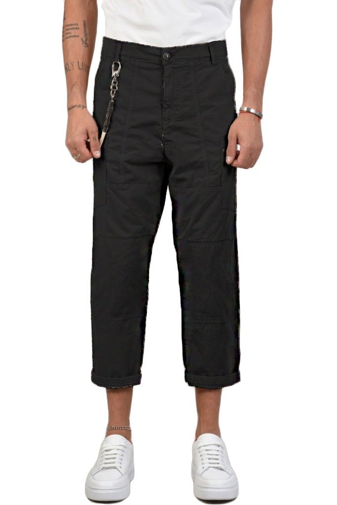 CR601123 BLACK Stretch Trouser Pants XAGON MAN