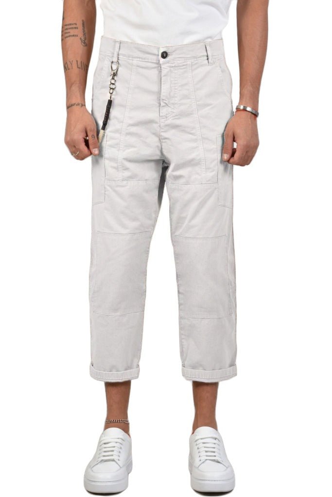 CR601123 white Stretch Trouser Pants XAGON MAN