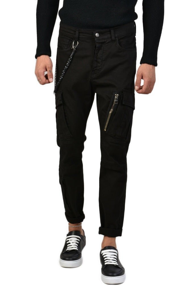 TRCR602023 BLACK comfortable trousers Pants XAGON MAN