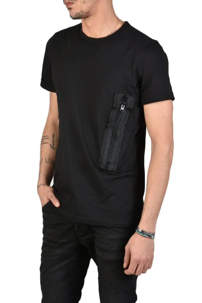TRJX220622 BLACK regular fit t-shirt T-Shirt XAGON MAN