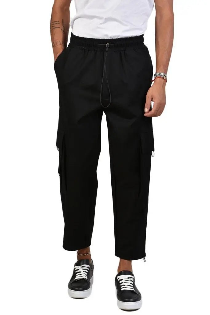 TRZX560023 BLACK Comfort Fit Trouser Pants XAGON MAN