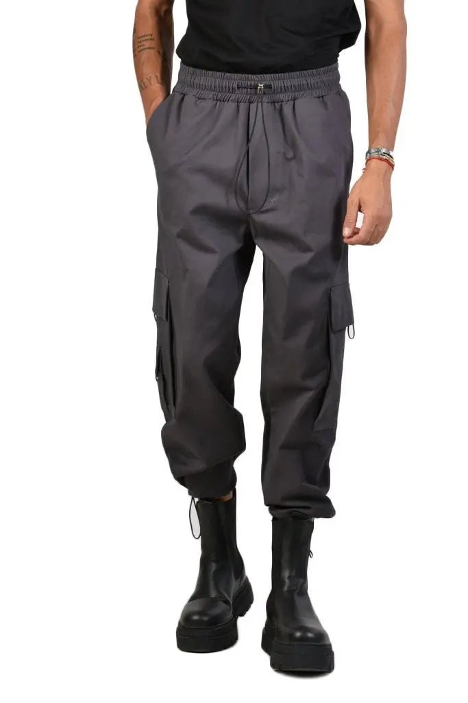 TRZX560023 GREY Comfort Fit Trousers Pants XAGON MAN